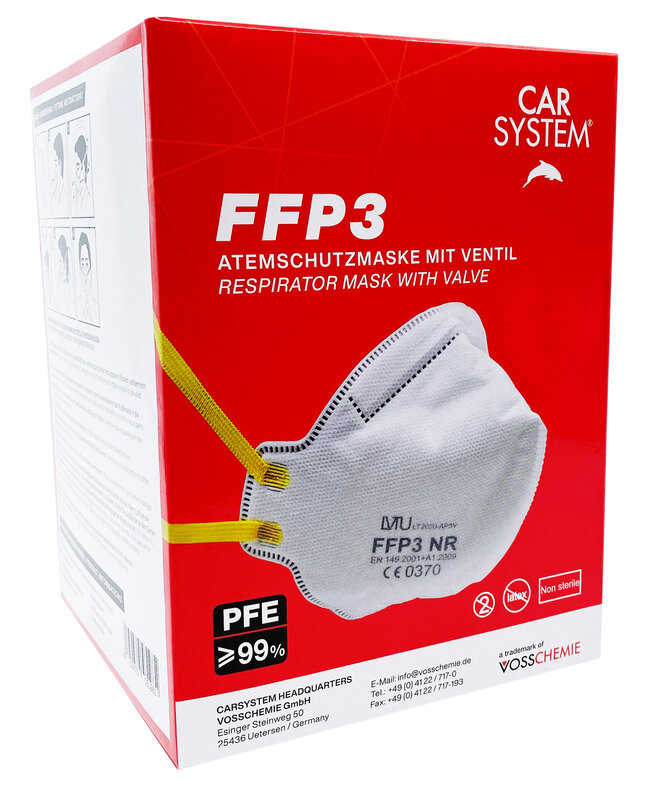 Combiné écran et masque respiratoire FFP3 NR D AGE130